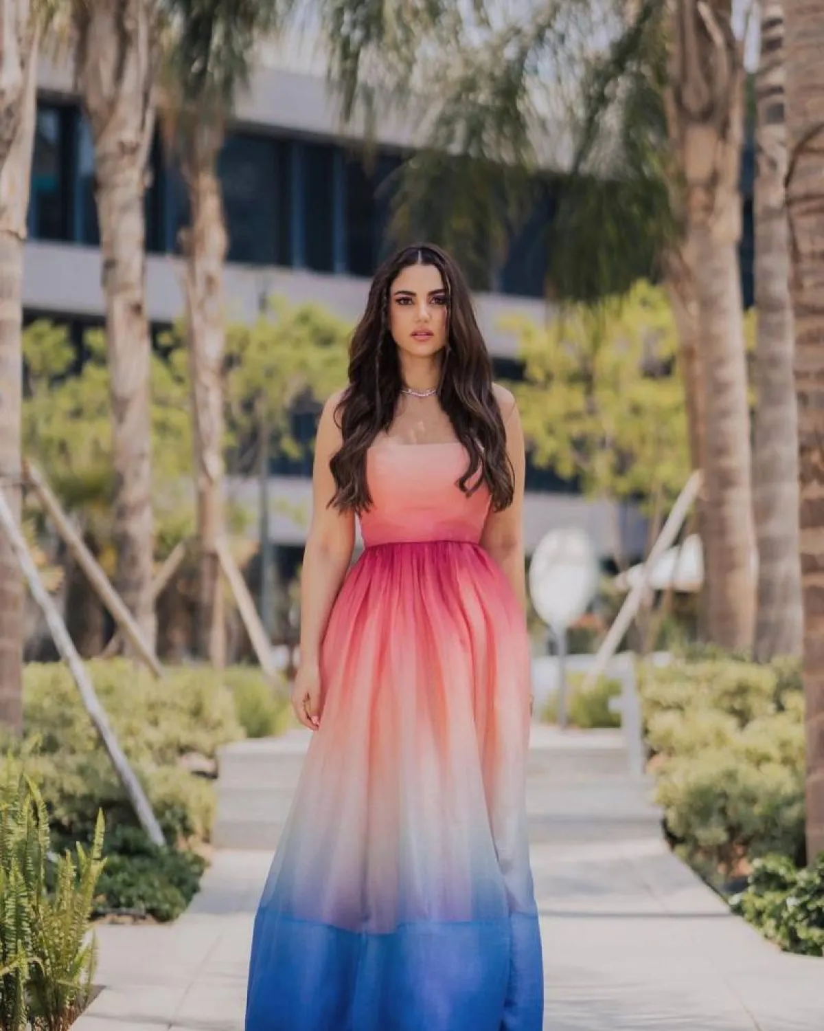 إطلالة جديدة للفنانة درة - صورة من حسابها الرسمي على " انستغرام" 