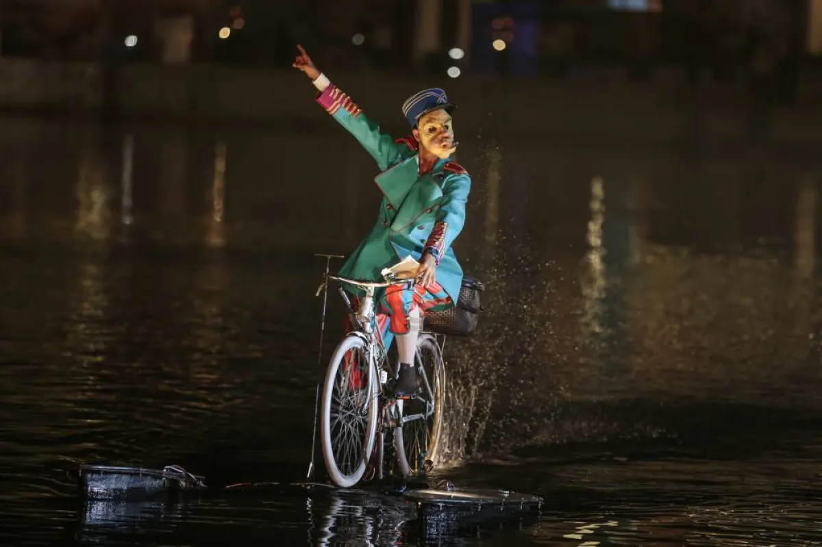 عروض حية لمنطقة المارينا- مصدر الصور المركز الاعلامي لموسم جدة