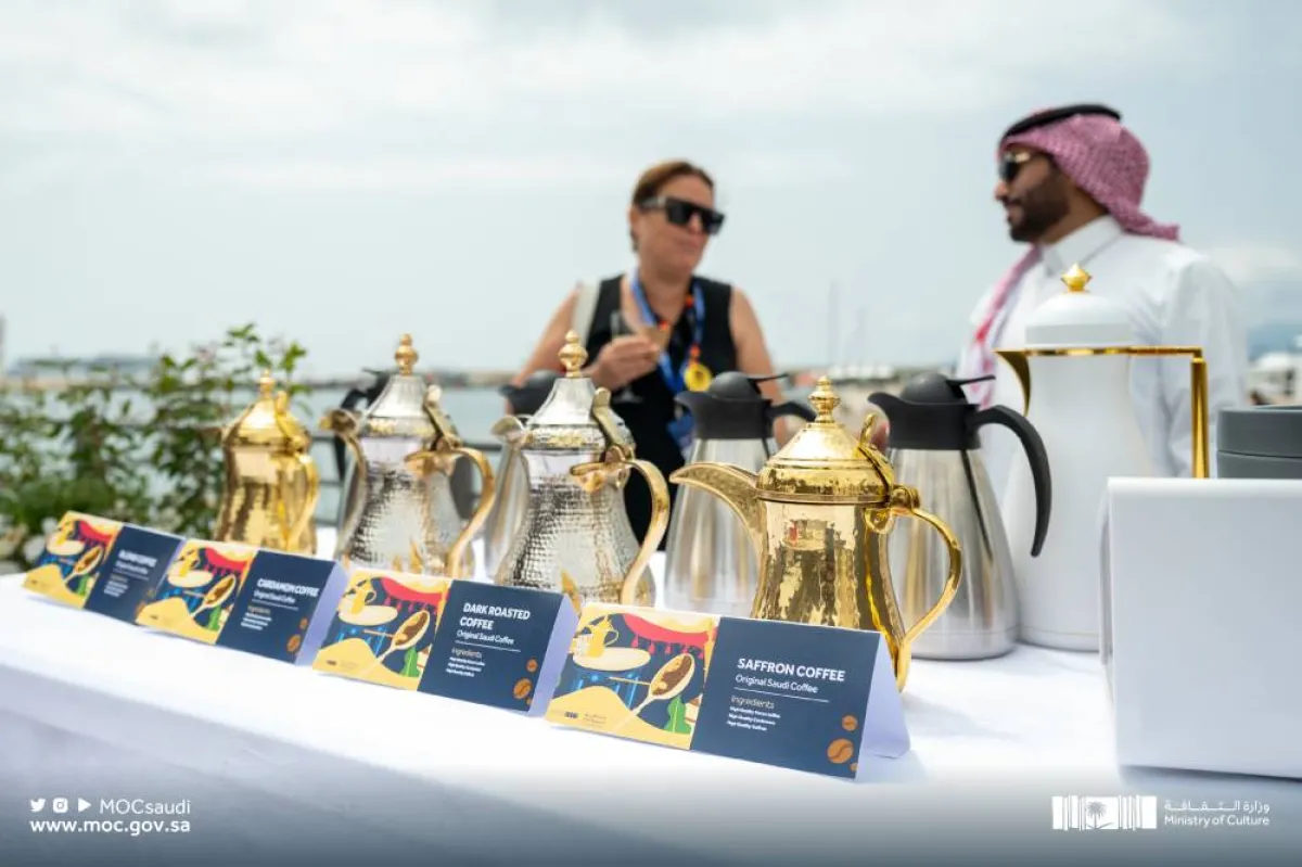 القهوة السعودية تتألق في مهرجان كان - الصورة من حساب وزارة الثقافة