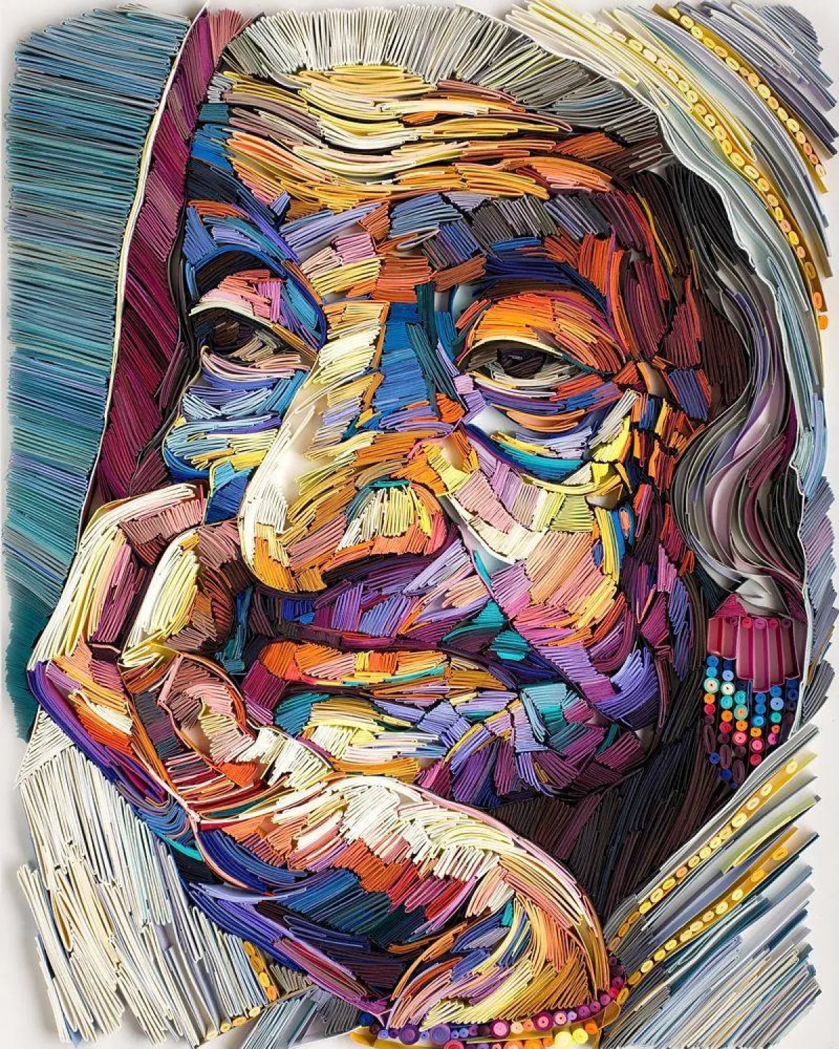 ابداعات يوليا برودسكايا، فن الكولينغ 