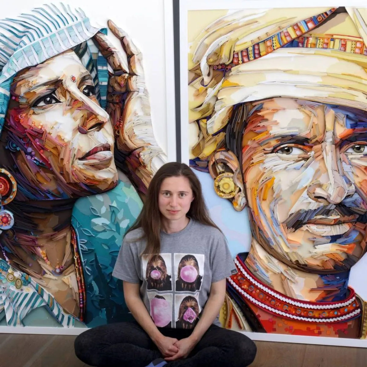 ابداعات يوليا برودسكايا، فن الكولينغ 