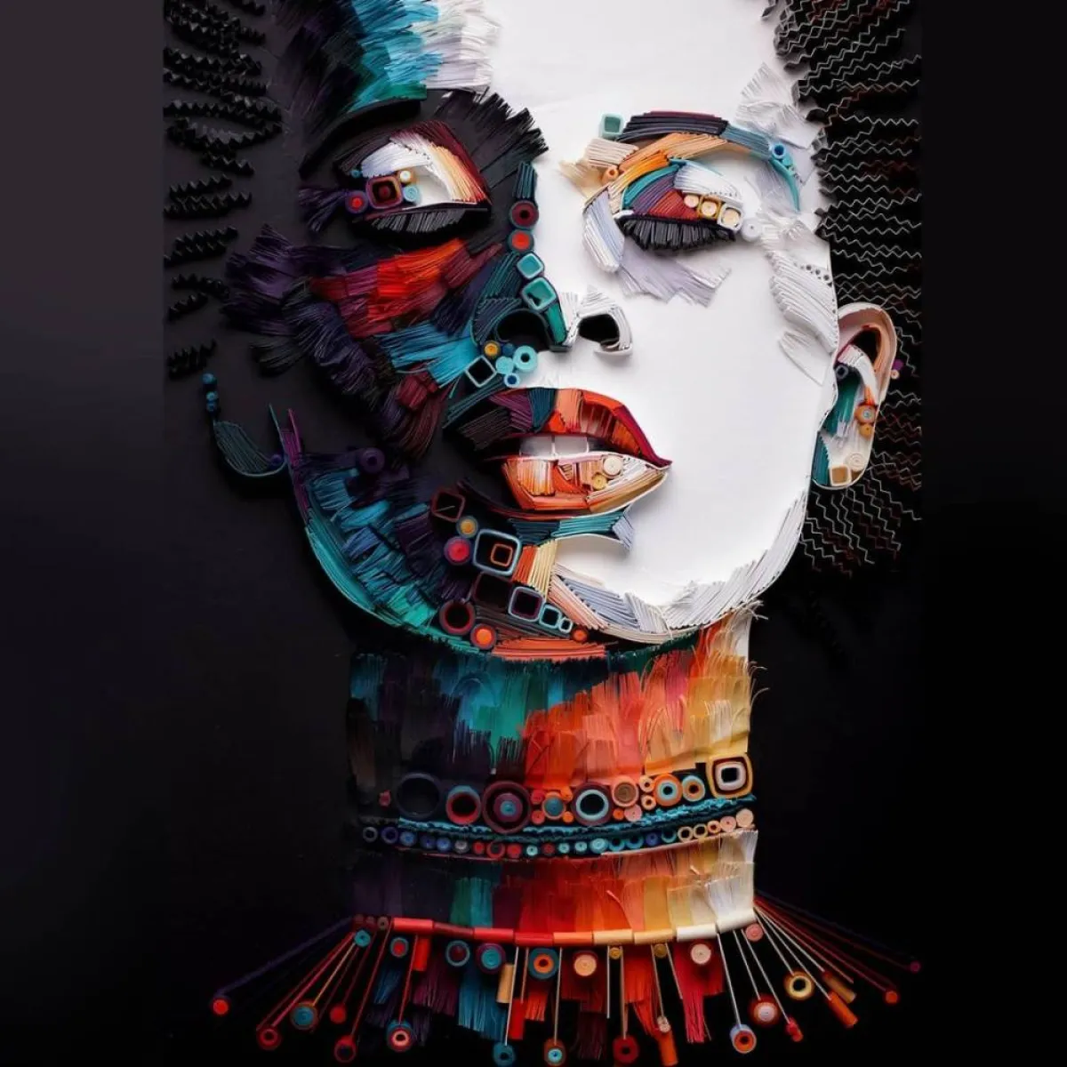 ابداعات يوليا برودسكايا، فن الكولينغ 