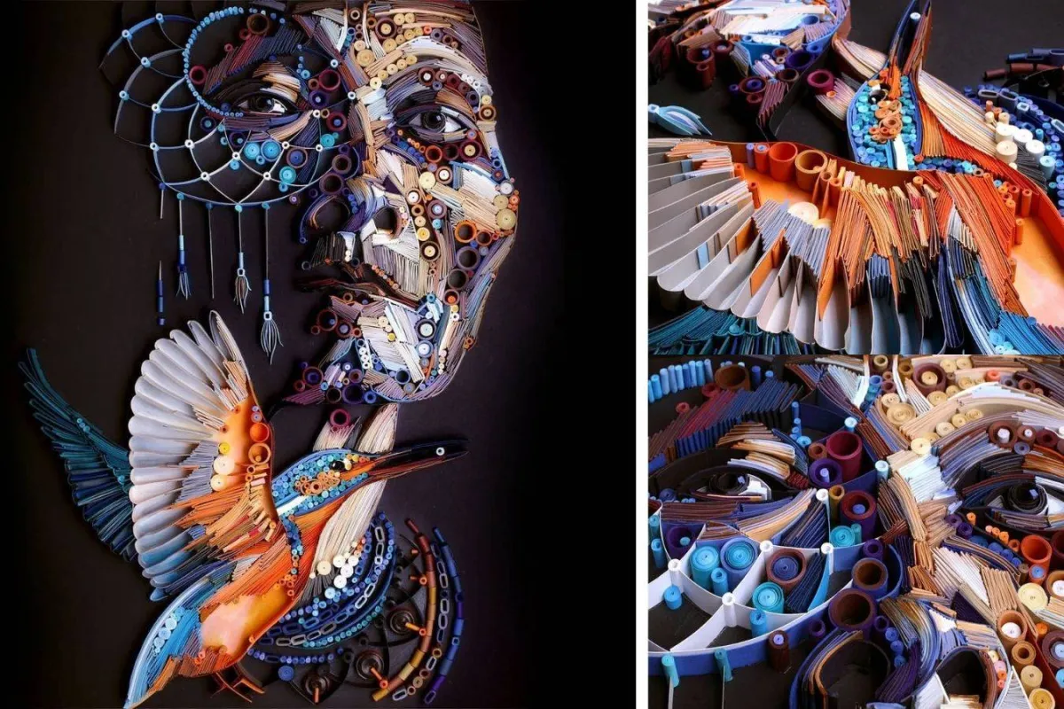 ابداعات يوليا برودسكايا، فن الكولينغ 