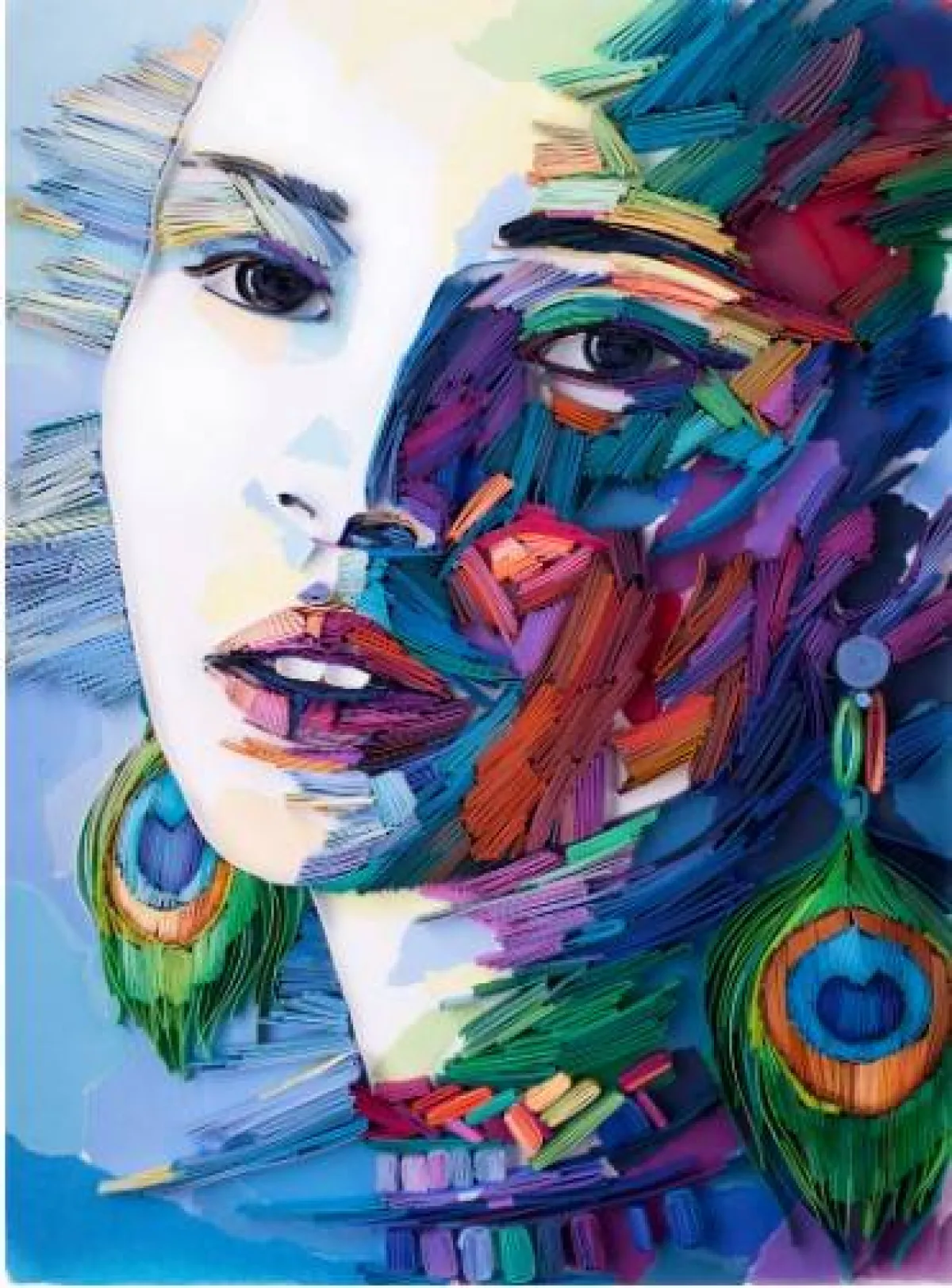 ابداعات يوليا برودسكايا، فن الكولينغ 