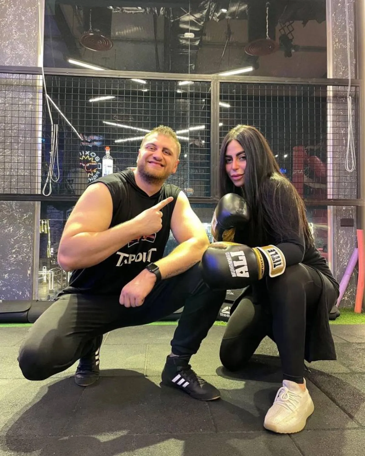 ماهيتاب تمارس رياضة البوكسينغ - الصورة من حسابها على انستغرام