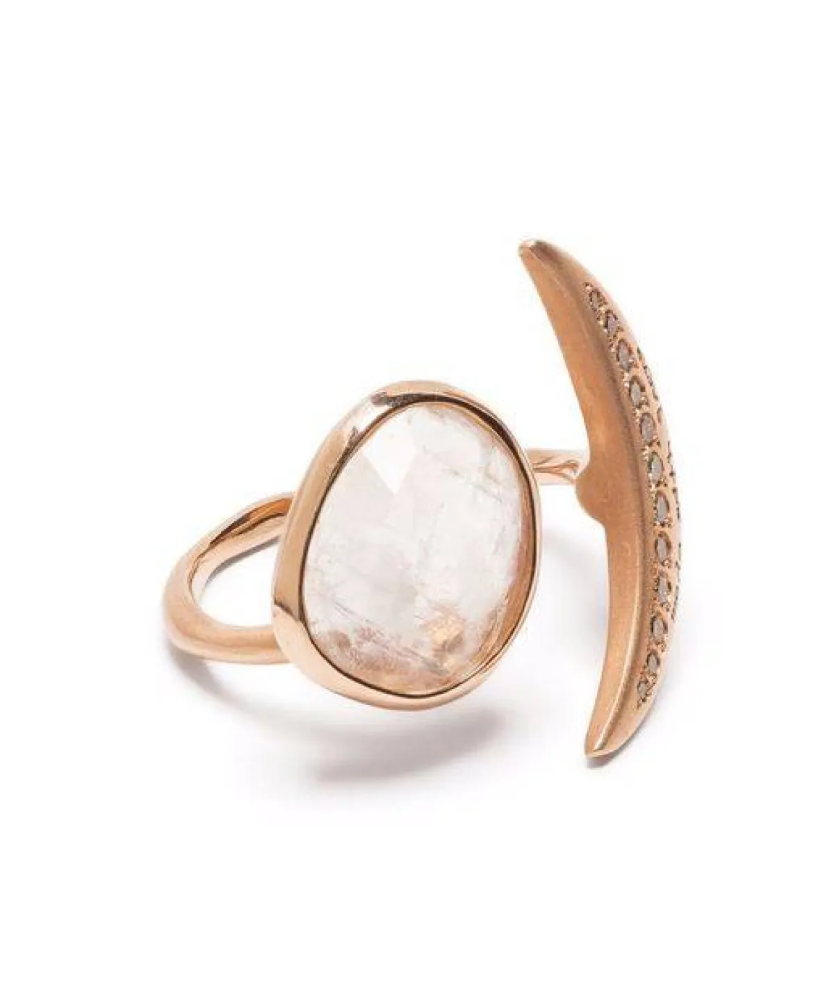 خاتم مرصع بحجر القمر من سيركيام Sirciam