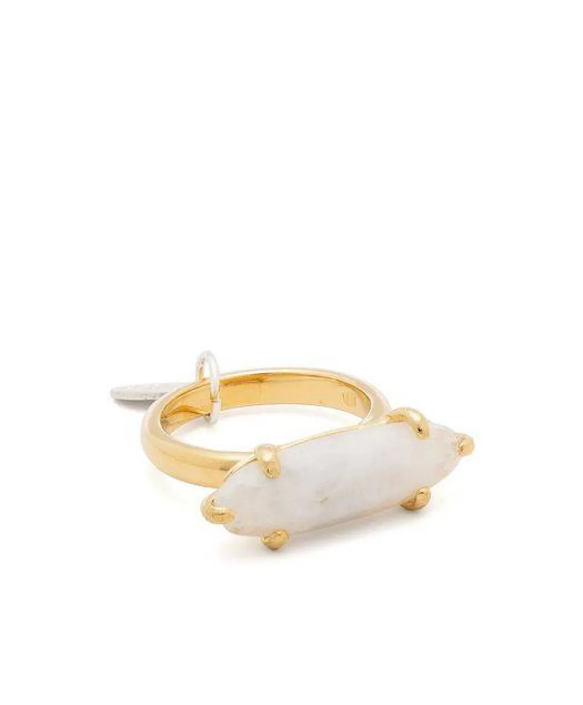 خاتم مرصع بحجر القمر من وترز وهيندريكس Wouters & Hendrix