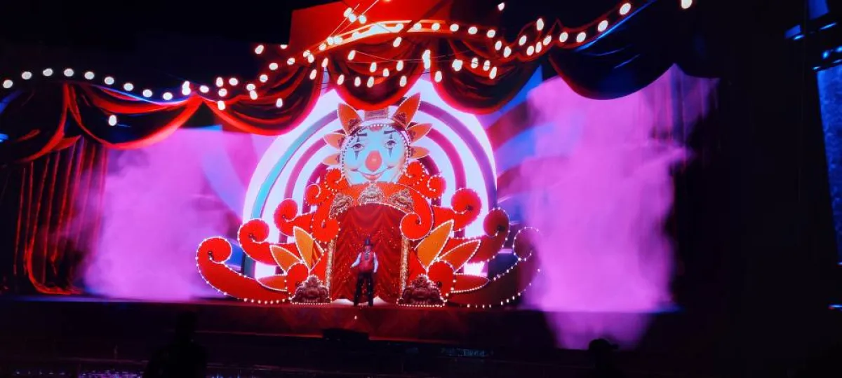 أحد عروض جدار العجائب - تصوير المحررة