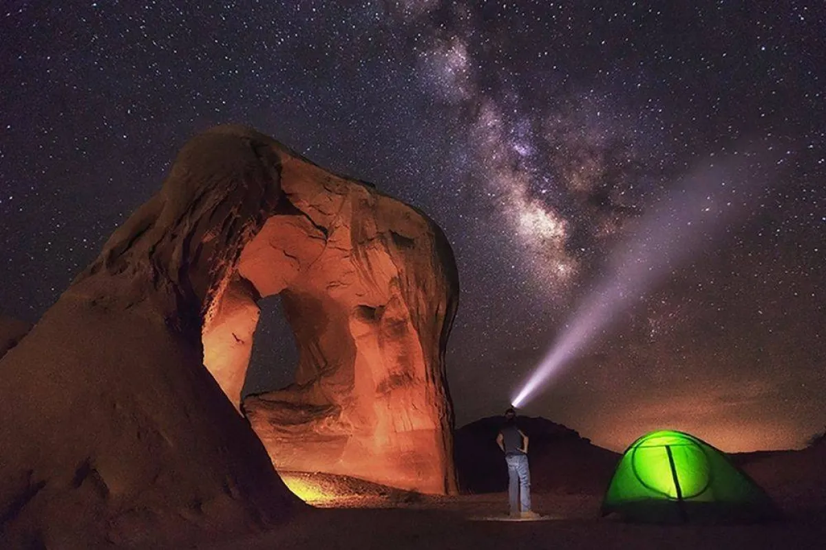 صورة تظهر محافظة تيماء مصدر الصورة روح السعودية