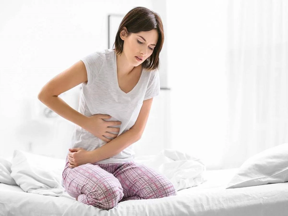 صورة لحامل مصابة بانتفاخ