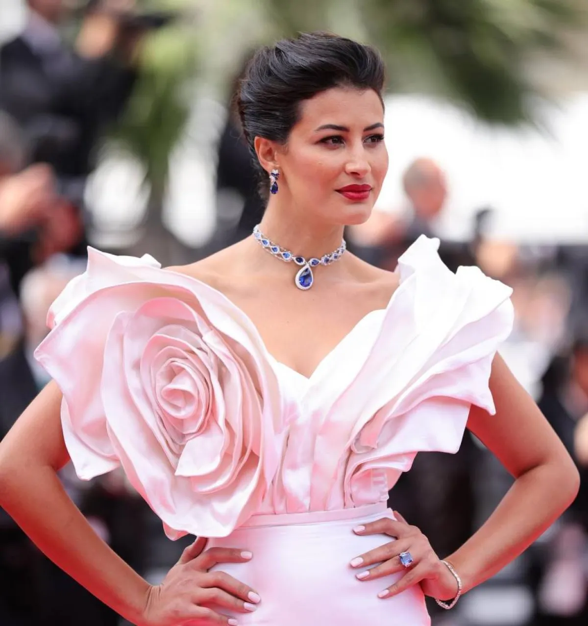 إطلالة ريم الصعيدي في مهرجان كان 2022