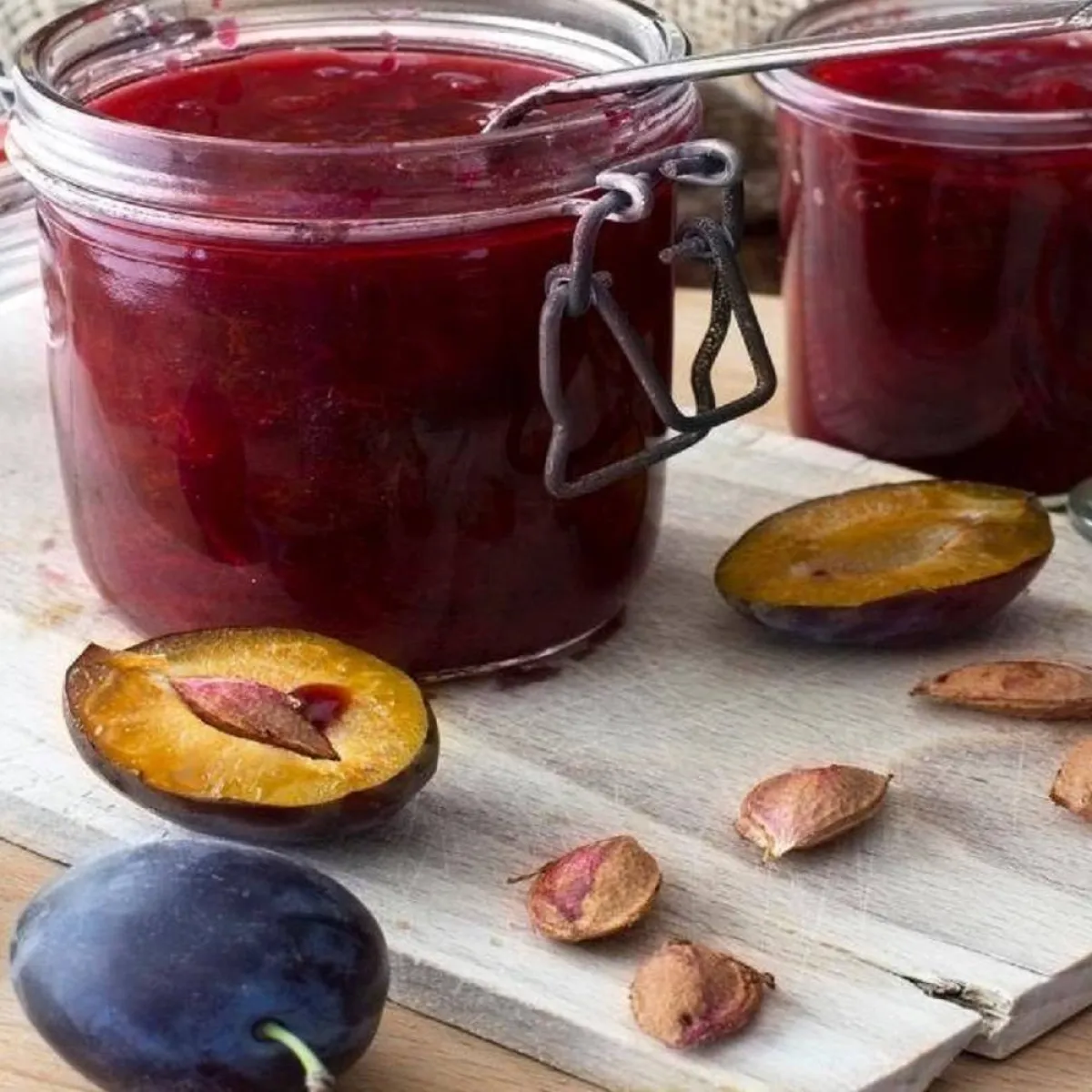 صورة لعصير البرقوق