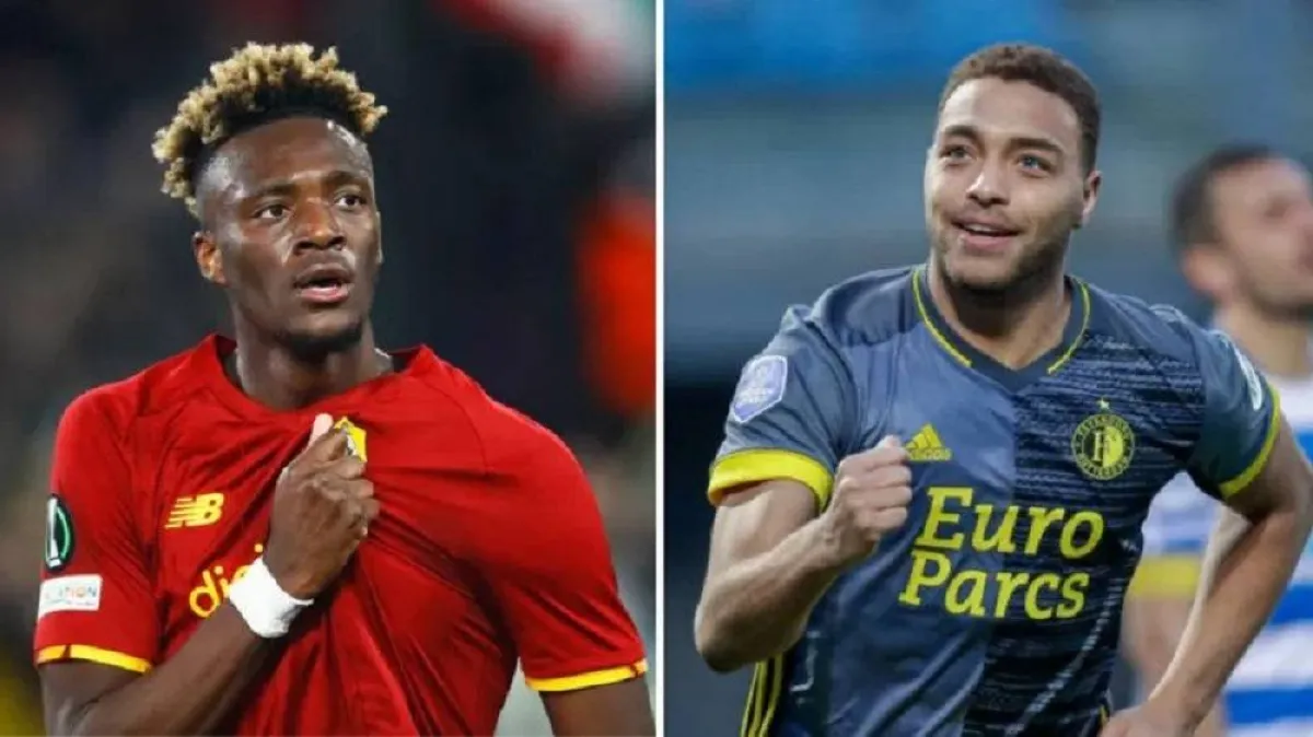 صورة للاعبي روما الإيطالي وفينورد روتردام الهولندي