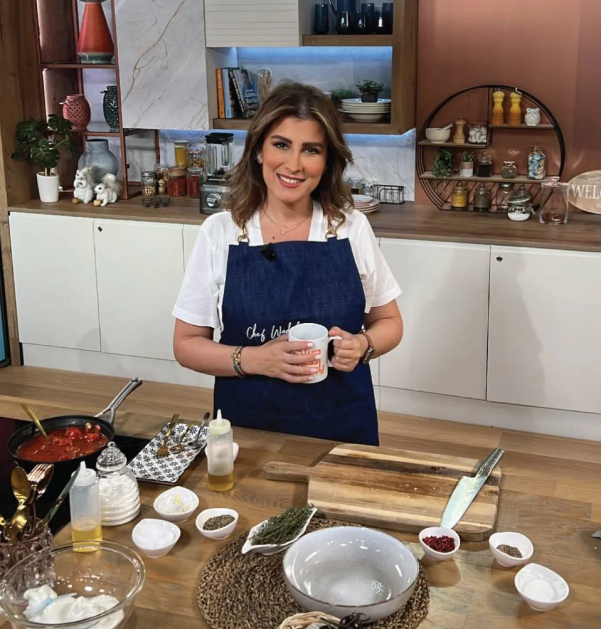 الشيف اللبنانية وداد زرزور:أحتاج إلى الهدوء لابتكار أطباق جديدة