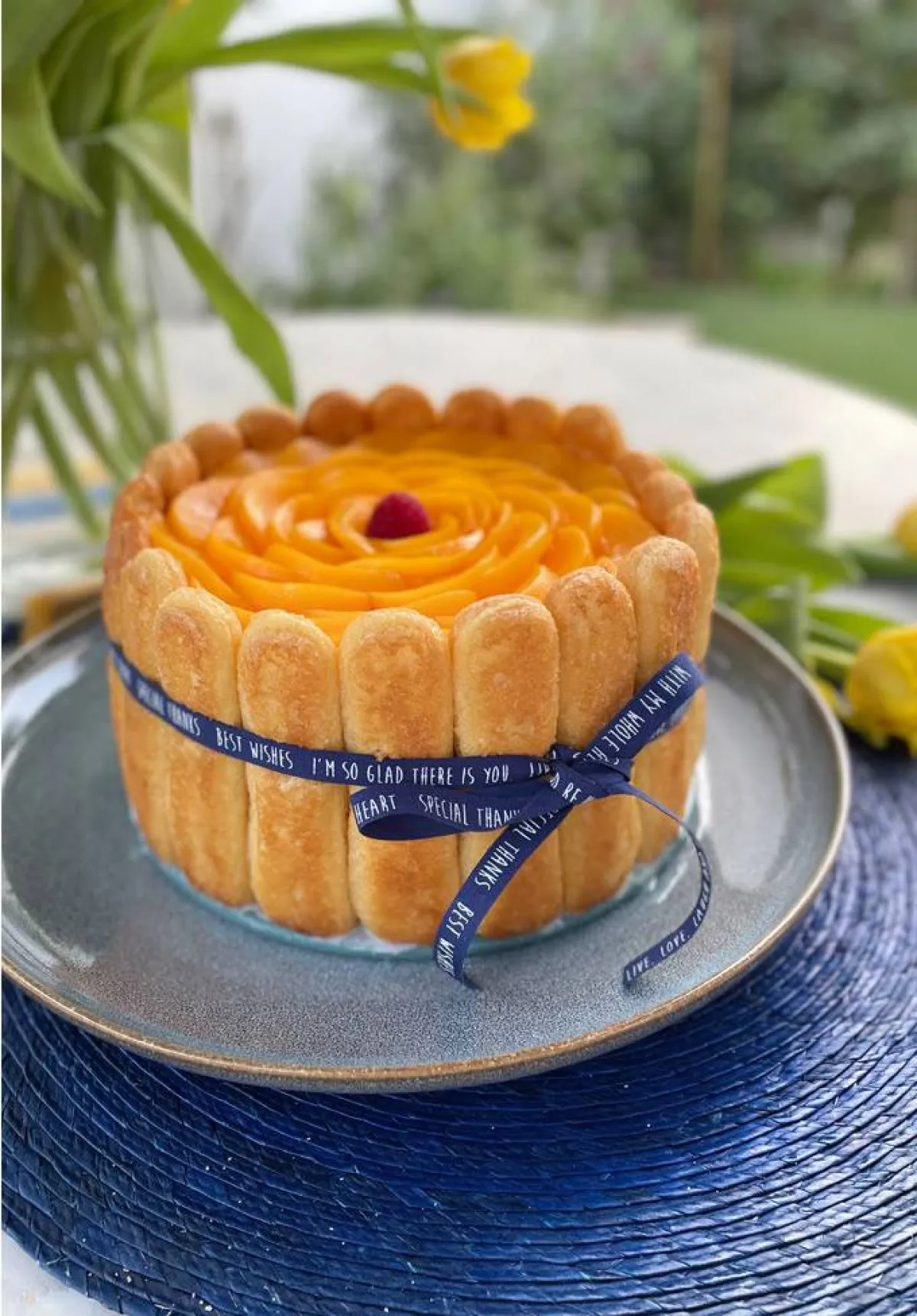 حلوى شارلوت الفواكه