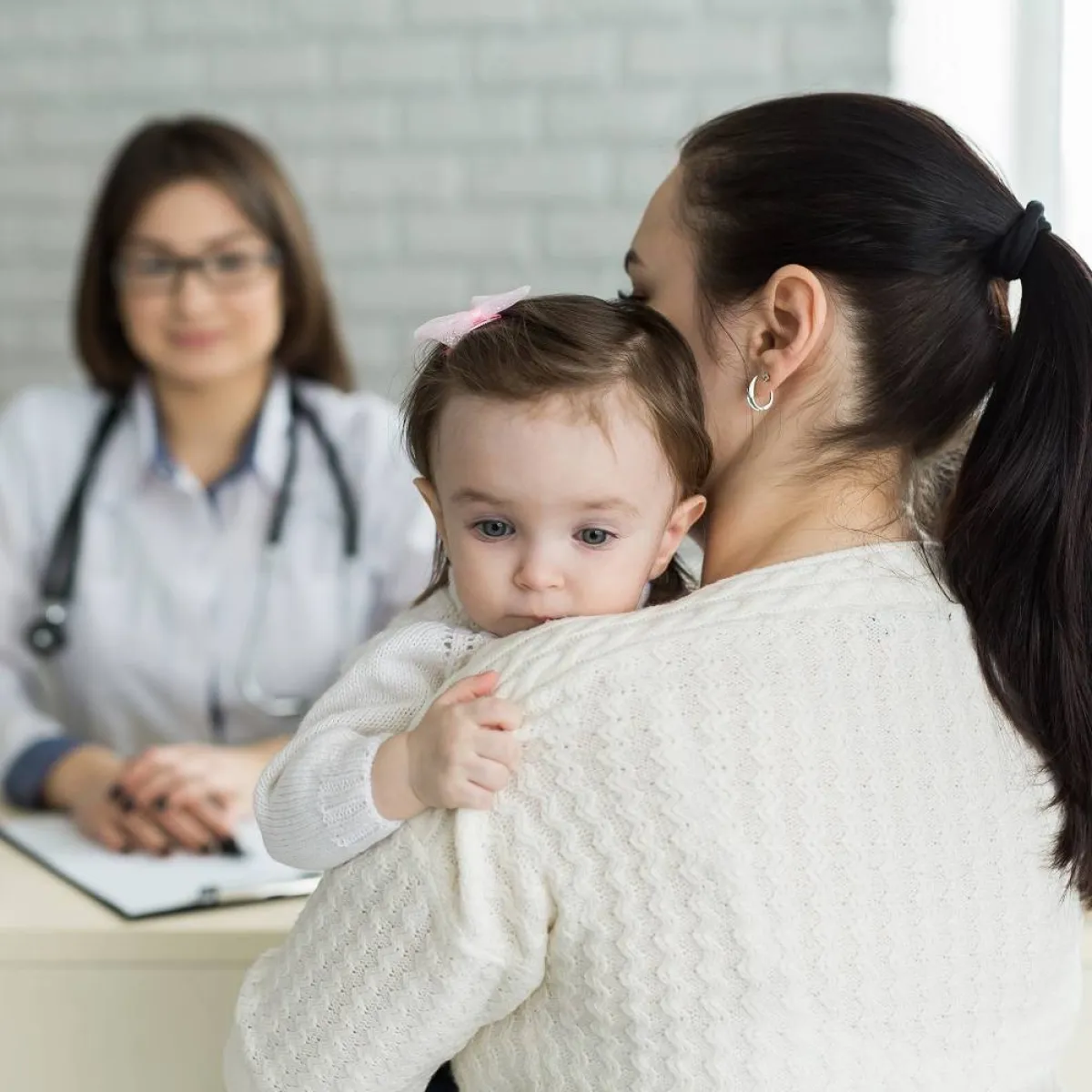 صورة لزيارة الطبيب