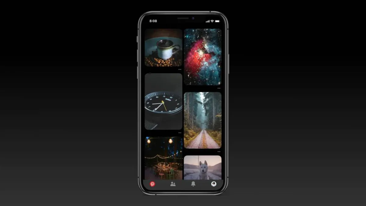  خطوات تشغيل الوضع المظلم لتطبيق Pinterest على الهاتف