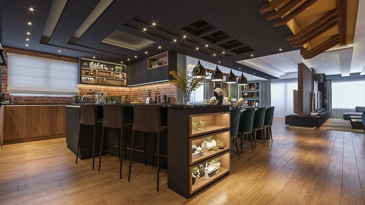 الأسود في الديكور الداخلي ليس مملّاً 