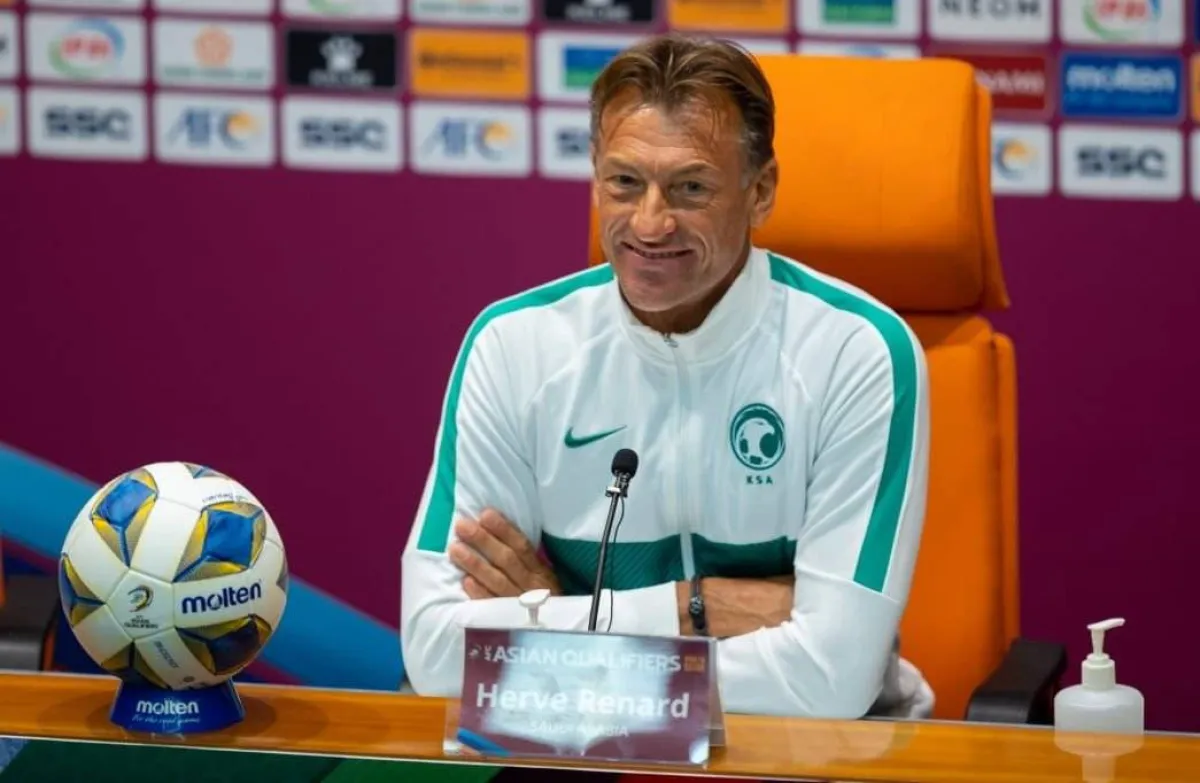 هيرفي رينارد- الصورة من واس