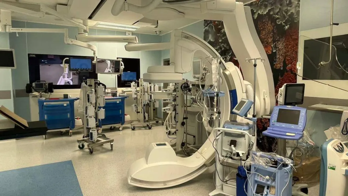 من داخل مركز القلب