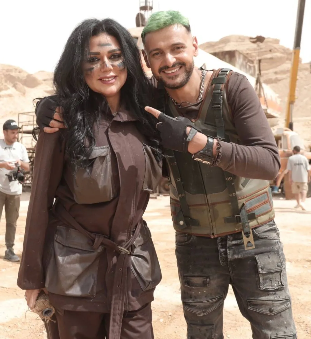 رانيا يوسف ورامز جلال - صورة من حسابه على فيسبوك