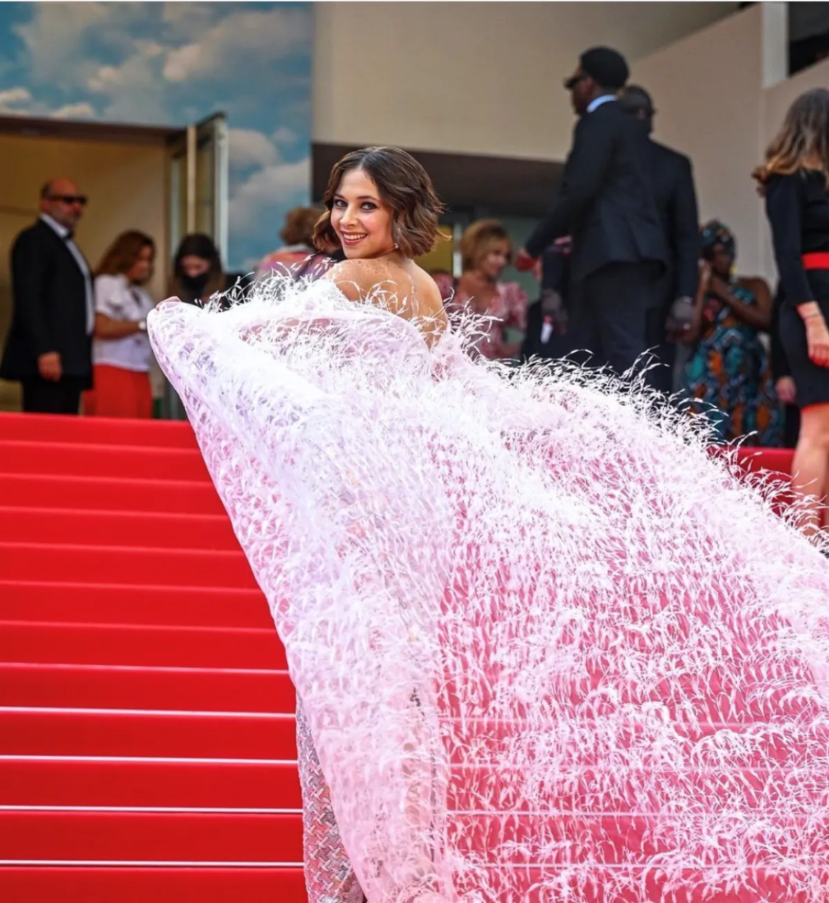 فاطمة البنوي - الصورة من حسابها على الانستجرام