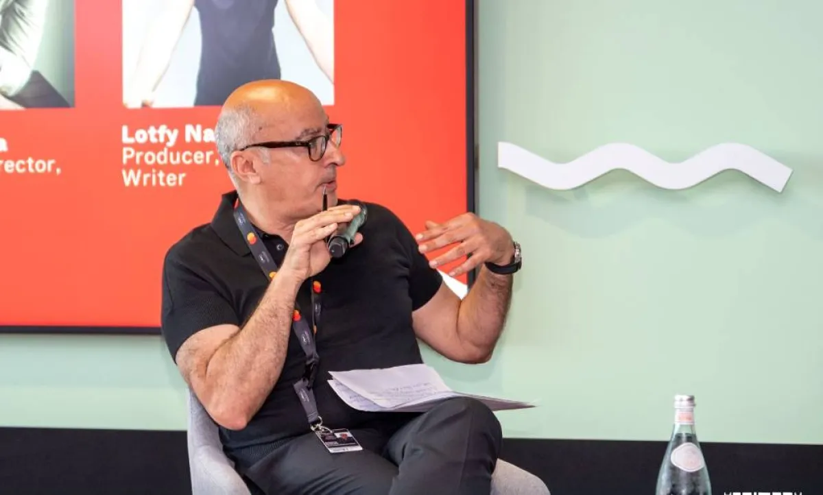 ندوات في الجناح السعودي في مهرجان كان السينمائي - الصورة من حساب هيئة الأفلام على تويتر