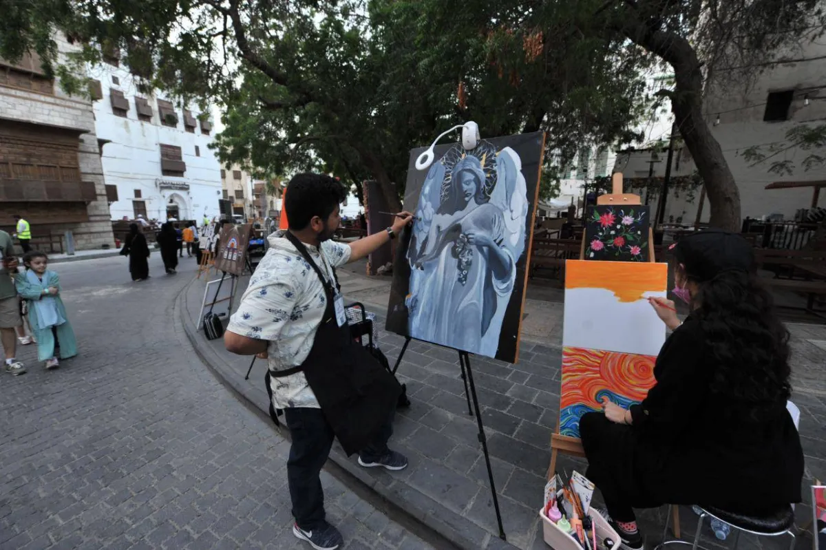 شارع الرسامين في جدة التاريخية