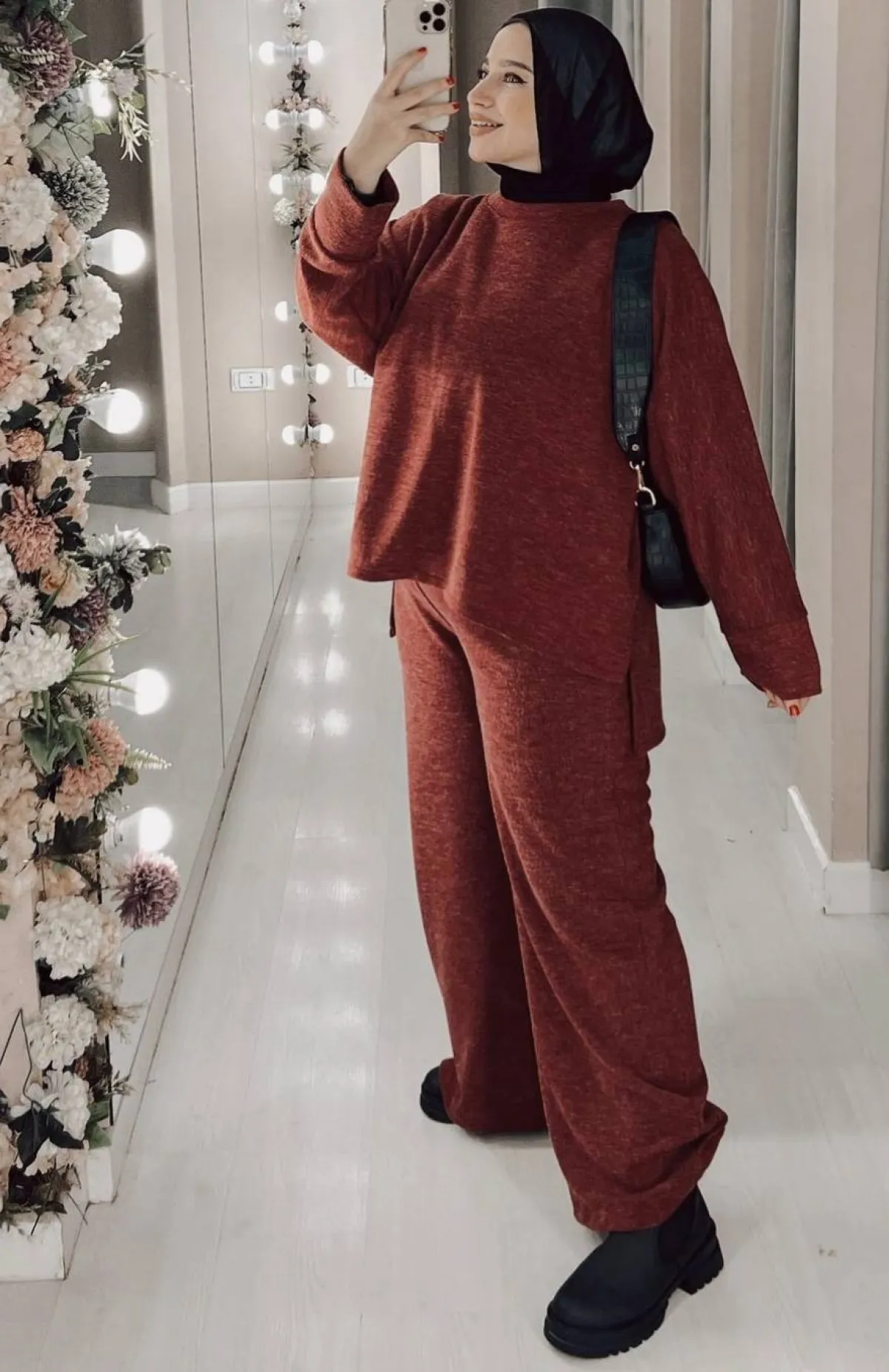 تنسيق الأزياء الواسعة