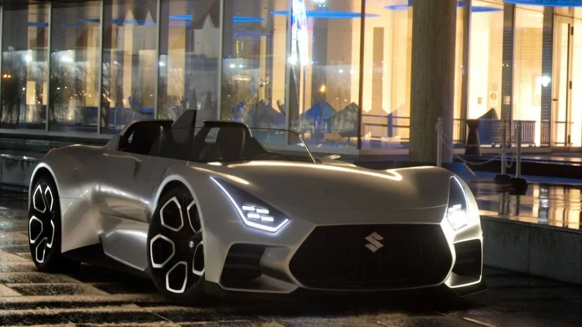 سوزوكي Vision Gran توريزمو الاختبارية تظهر لأول مرة بمحرك Hayabusa الهجين