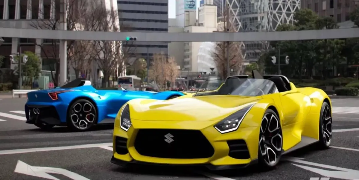سوزوكي Vision Gran توريزمو الاختبارية تظهر لأول مرة بمحرك Hayabusa الهجين