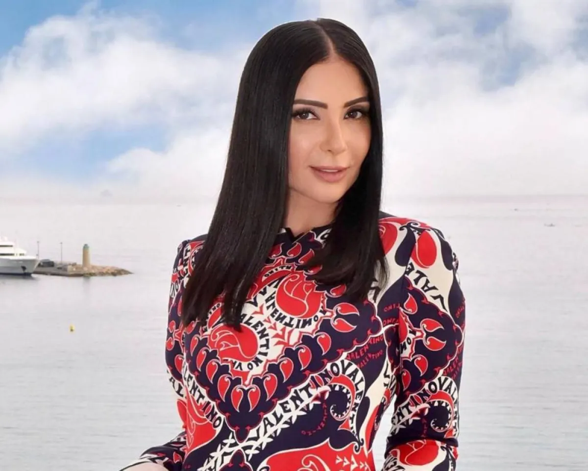 منى زكي من مهرجان كان - الصورة من حسابها على انستغرام