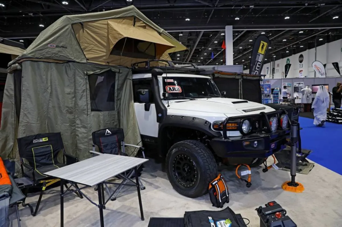 معرض أبوظبي الدولي للصيد والفروسية.الصورة من "وام"