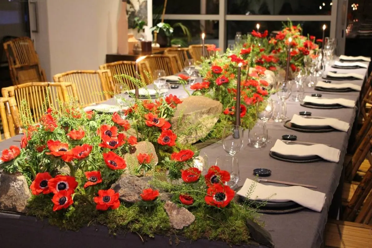 من أعمال المصمّمة الأردنيّة عنود الزبن، في إطار تنظيم الأحداث