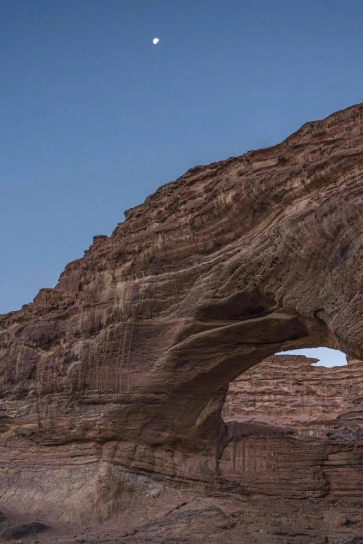 صورة تظهر جبال حسمى مصدر الصورة موقع نيوم