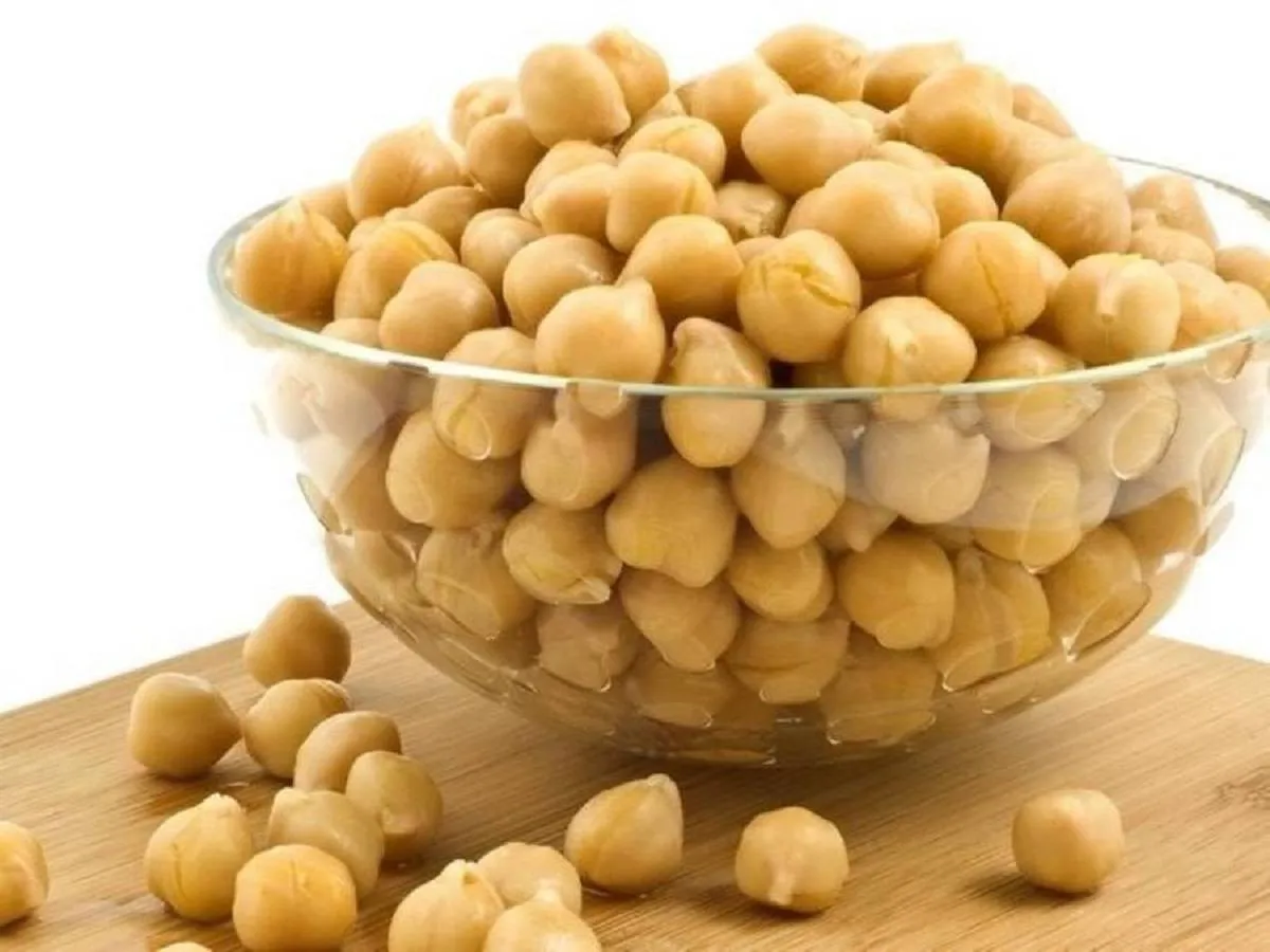 صورة لطبق من الحمص