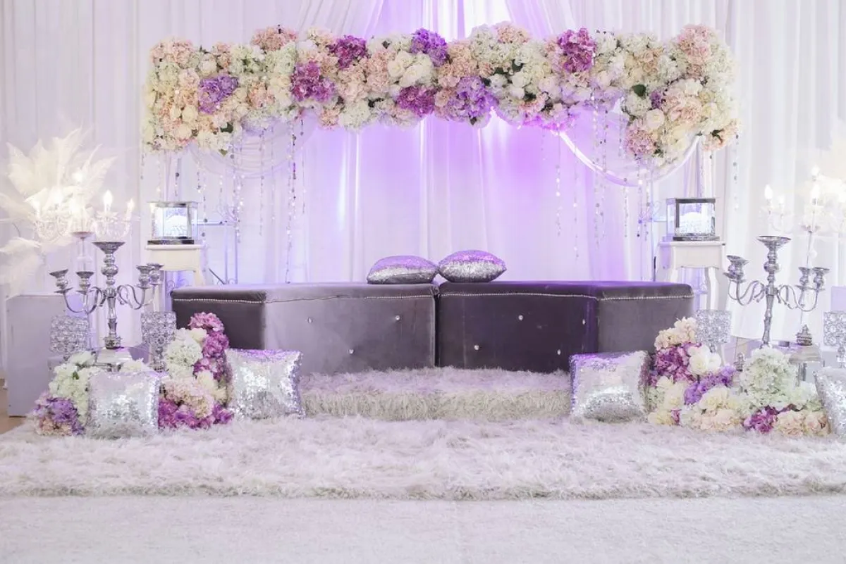 ديكورات جذّابة للكوشة