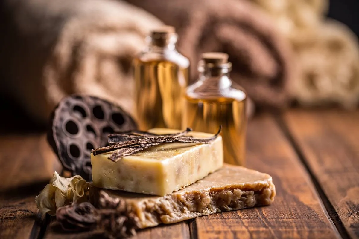 صابون تقشير طبيعي