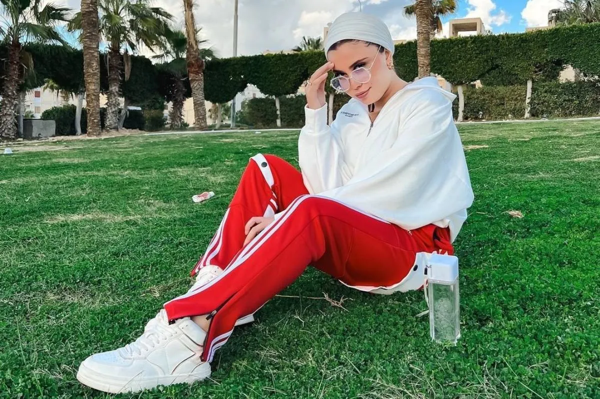 كاميليا عاصم بالأزياء الرياضية