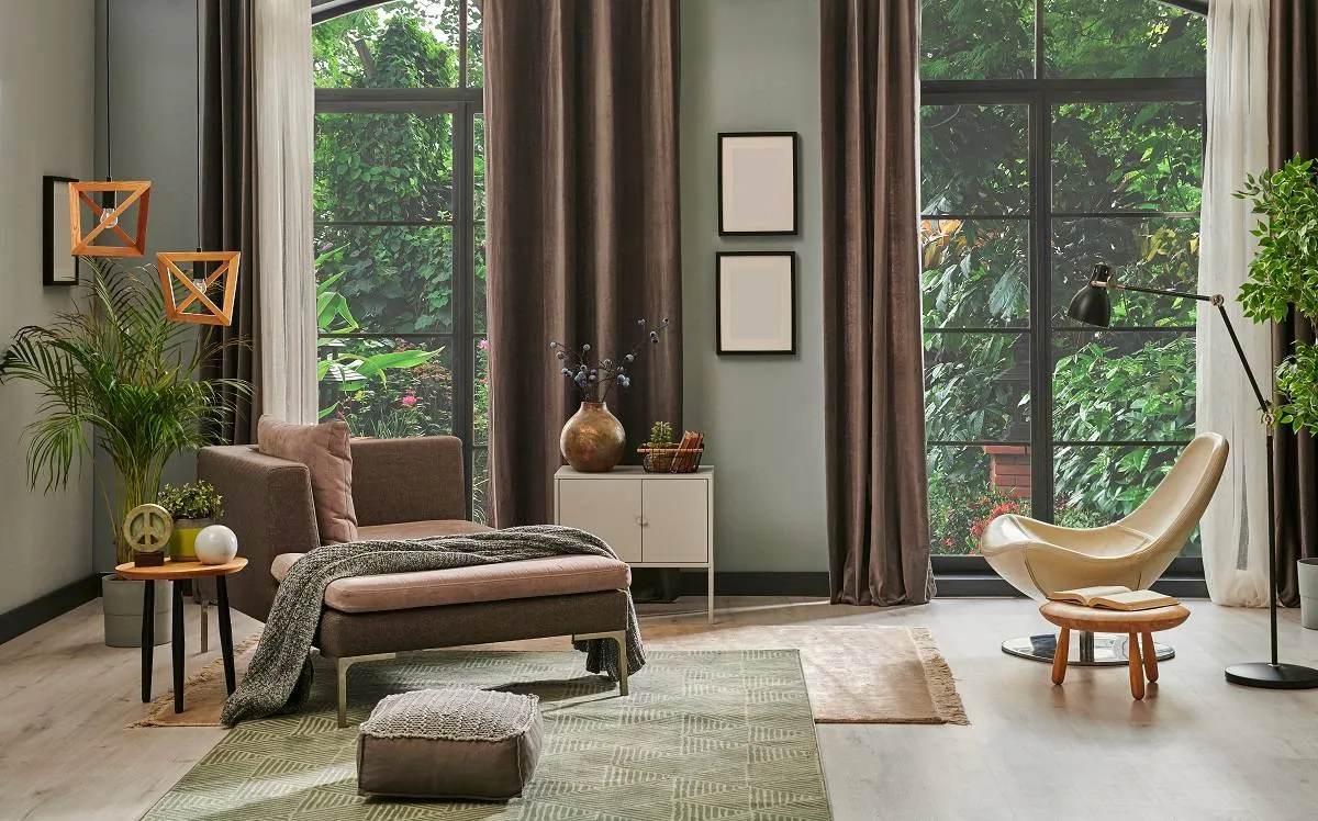 ديكورات منعشة في غرف المعيشة العصرية