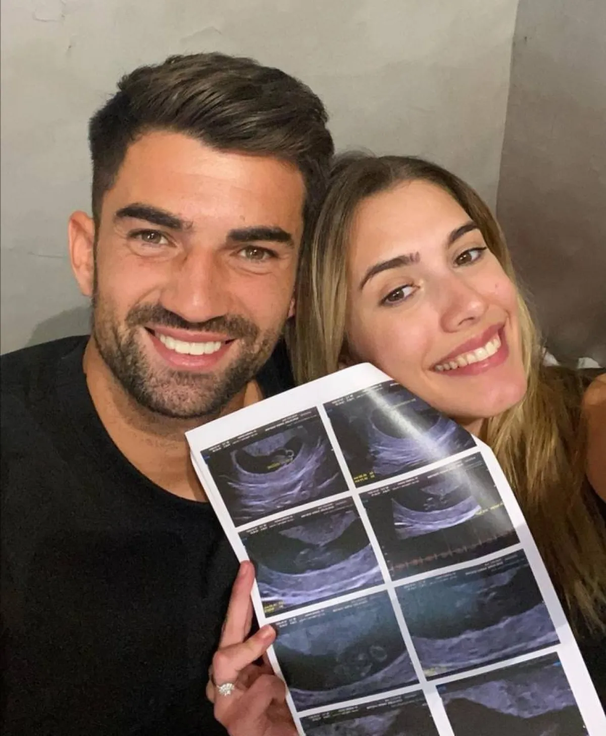 إنزو زيدان يعلن حمل زوجته- الصورة من حسابه على إنستغرام