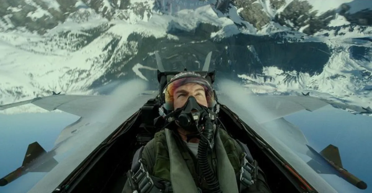 توم كروز في مشهد من الفيلم