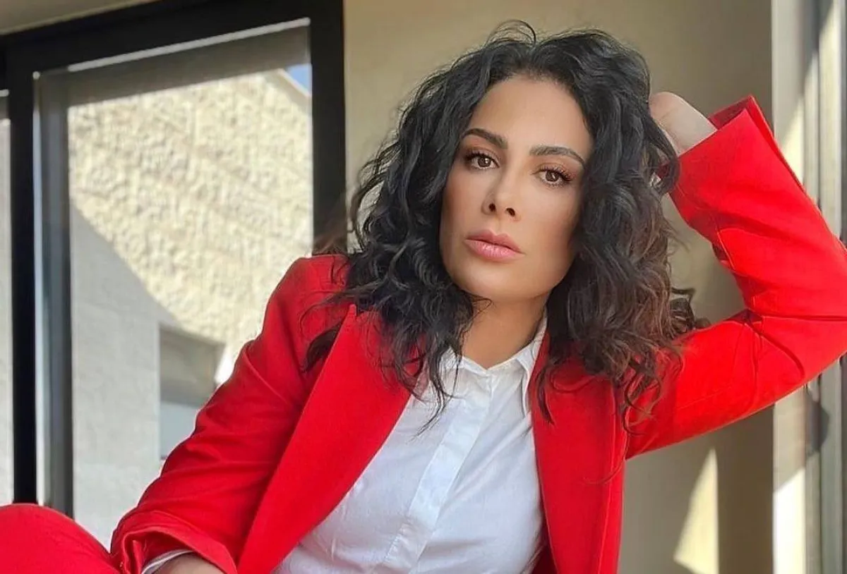 صبا مبارك - صورة من حسابها على إنستجرام