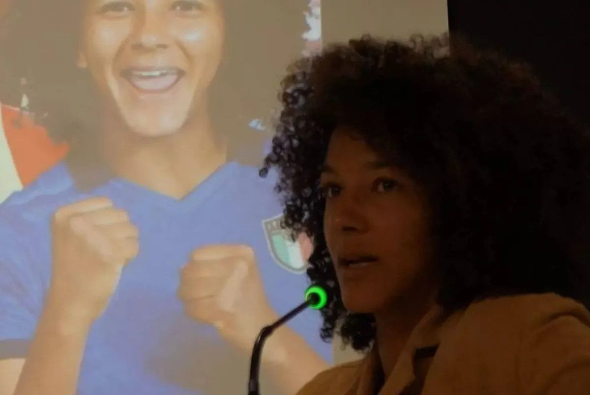 سارة جاما لاعبة فريق يوفينتوس الإيطالي  - صورة من صفحتها الرسمية على " انستغرام"