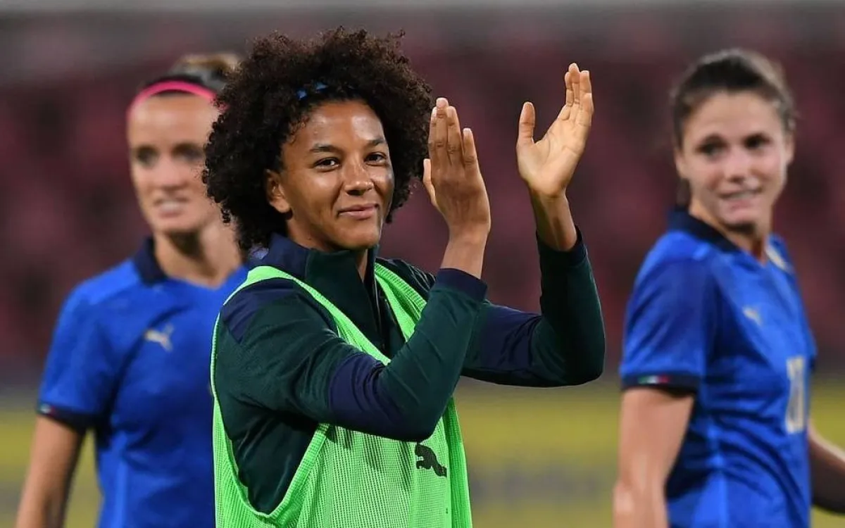 سارة جاما لاعبة فريق يوفينتوس الإيطالي  - صورة من صفحتها الرسمية على " انستغرام"