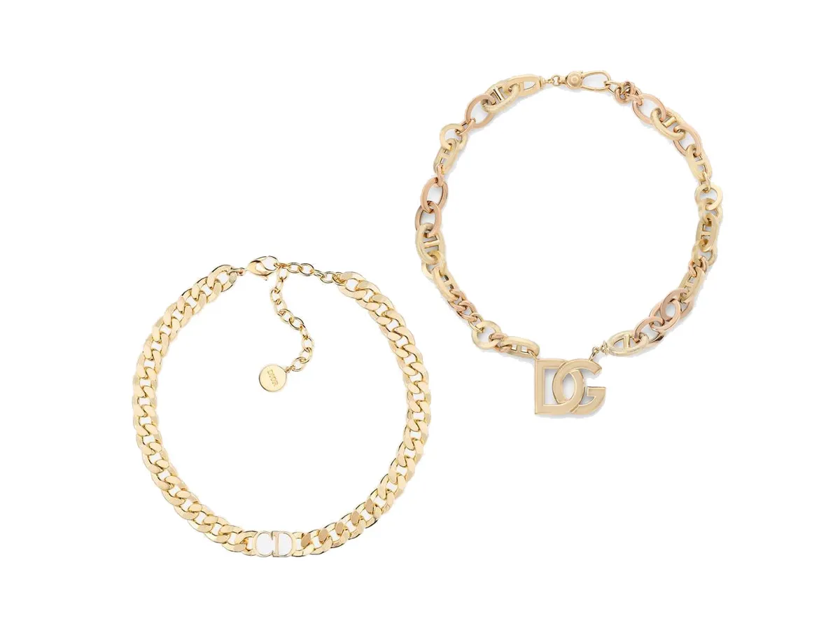 موديلات سلاسل ذهب عريضة 2022