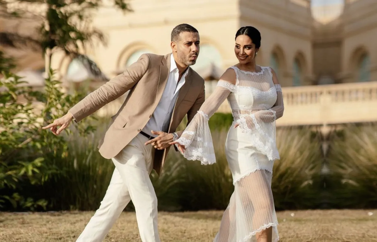  محمد فراج وبسنت شوقي - صورة من صفحة بسنت شوقي على موقع " انستغرام"