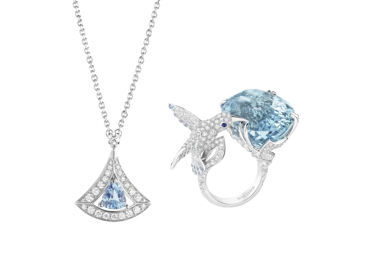 مجوهرات الزبرجد الأزرق