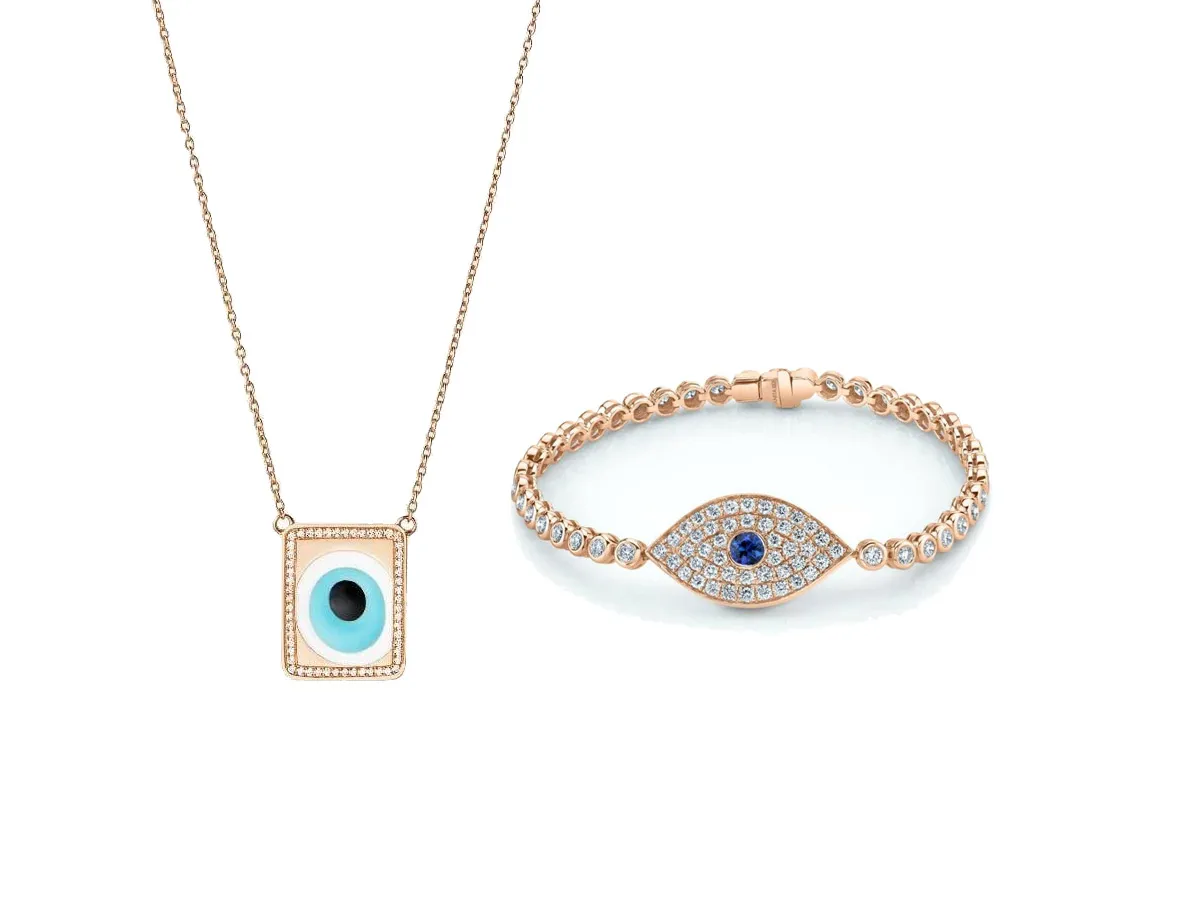 مجوهرات العين الحارسة لإطلالة مميزة