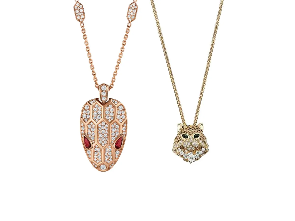 موديلات قلادات مستوحاة من الحيوانات